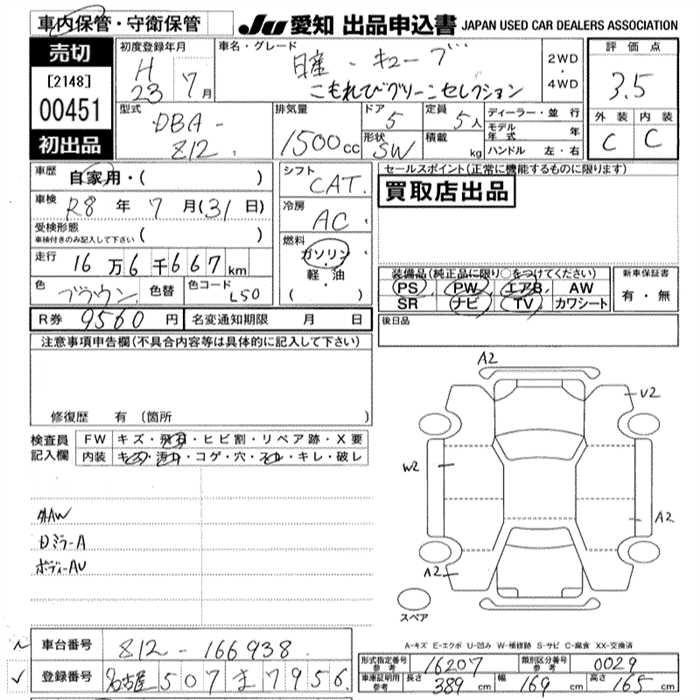 NISSAN CUBE