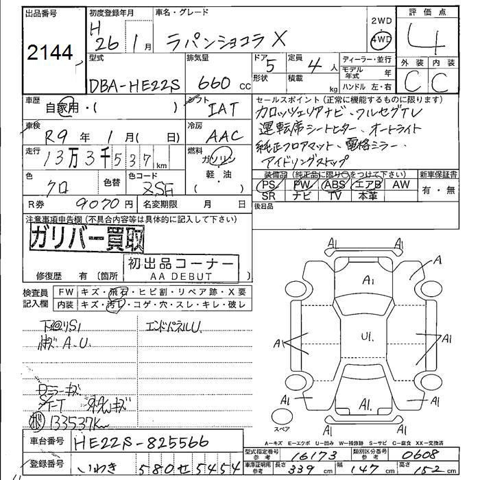 SUZUKI ALTO LAPIN