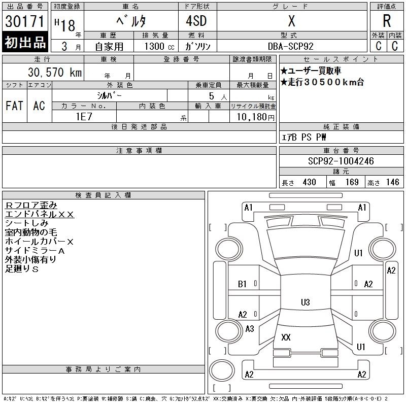 TOYOTA BELTA