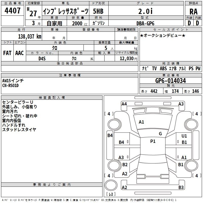 SUBARU IMPREZA