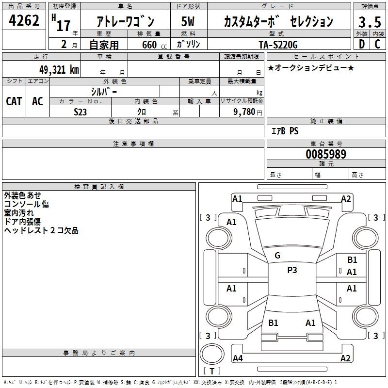 DAIHATSU ATRAI