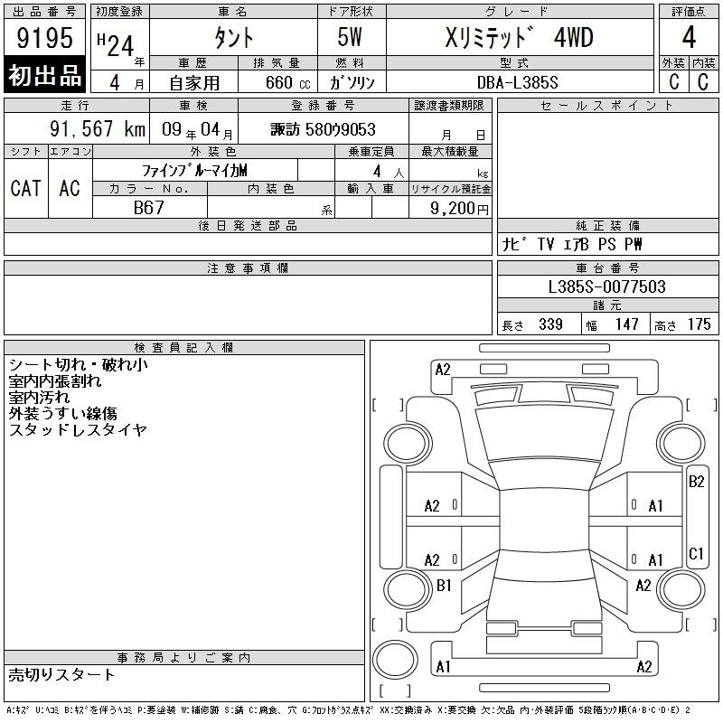 DAIHATSU TANTO