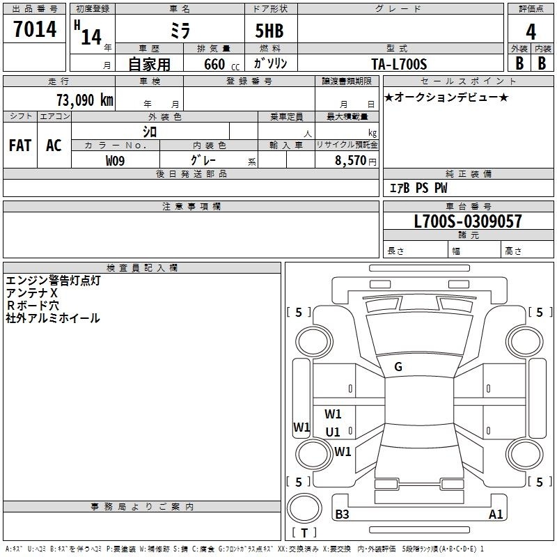 DAIHATSU MIRA