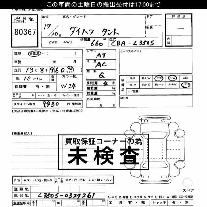DAIHATSU TANTO