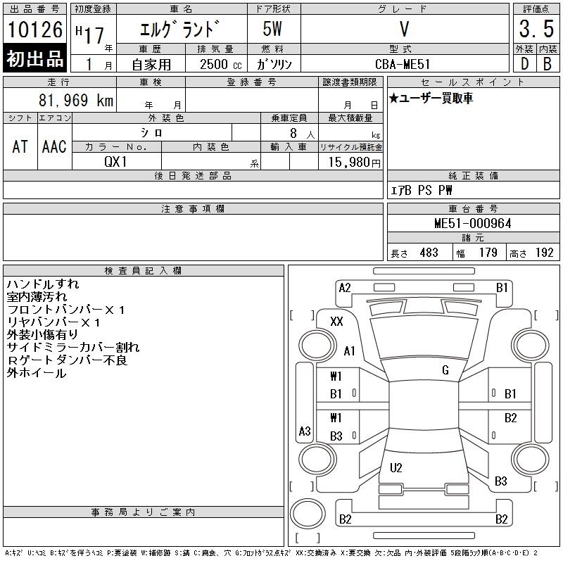 NISSAN ELGRAND