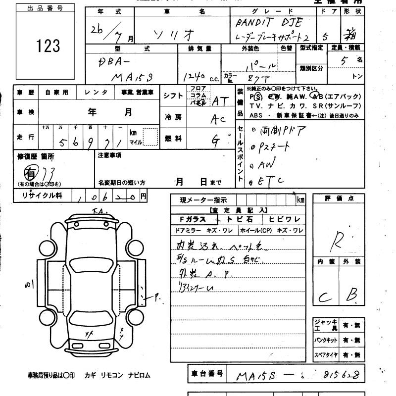 SUZUKI SOLIO