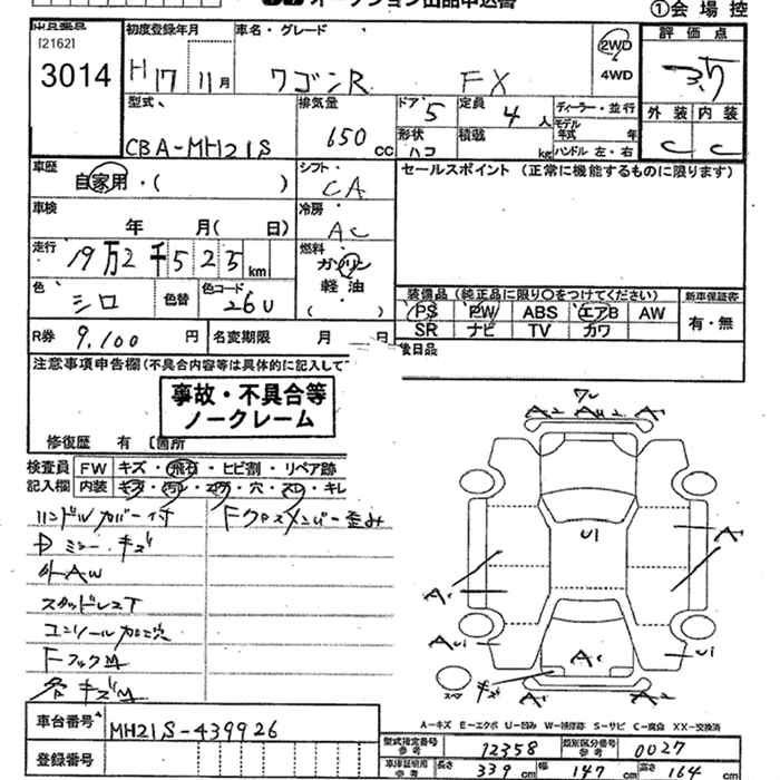 SUZUKI WAGON R