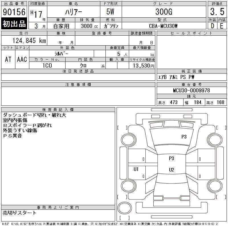 TOYOTA HARRIER