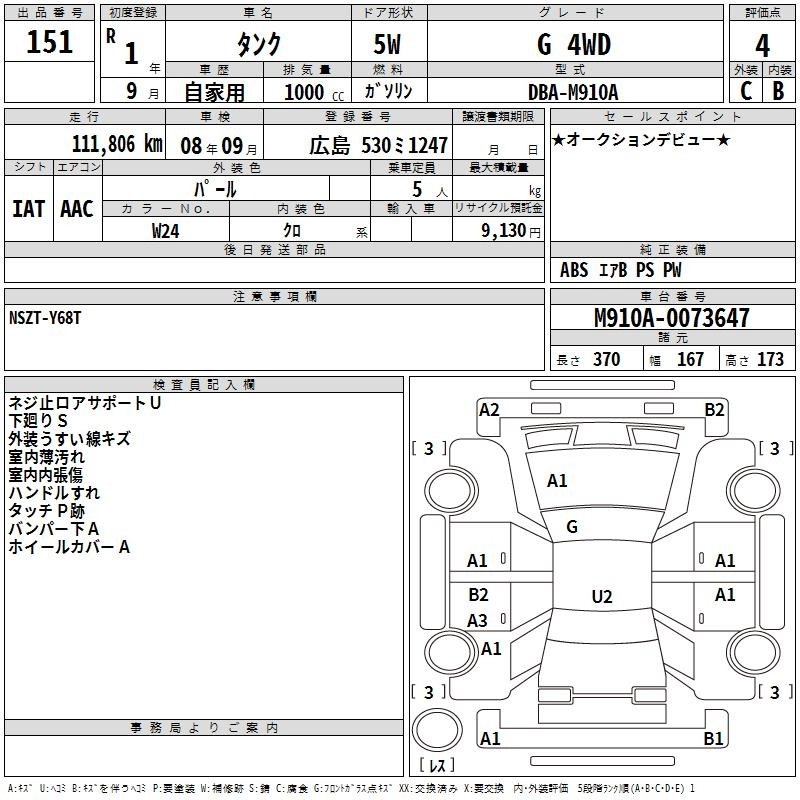 TOYOTA TANK