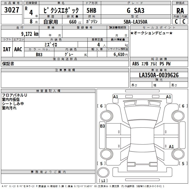 TOYOTA PIXIS EPOCH