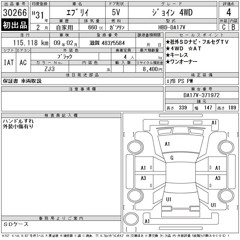 SUZUKI EVERY