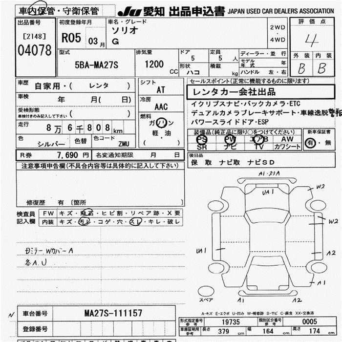 SUZUKI SOLIO