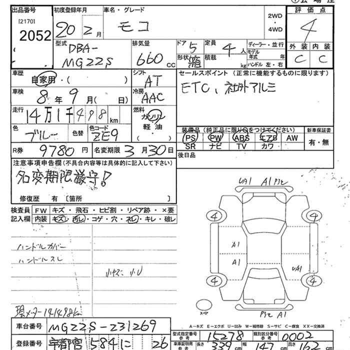 NISSAN MOCO