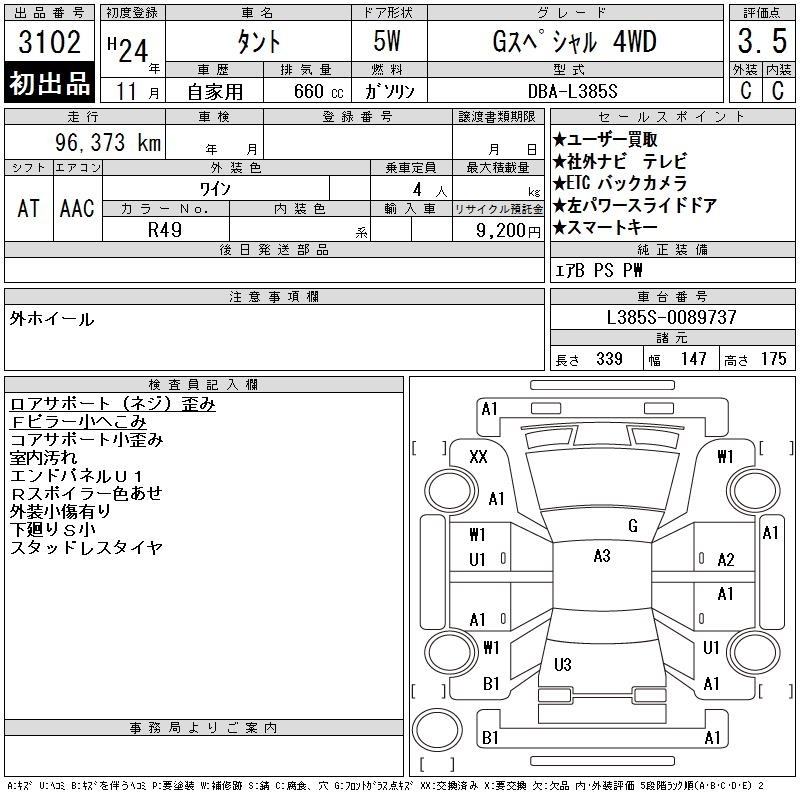 DAIHATSU TANTO