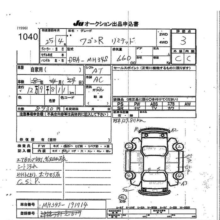 SUZUKI WAGON R