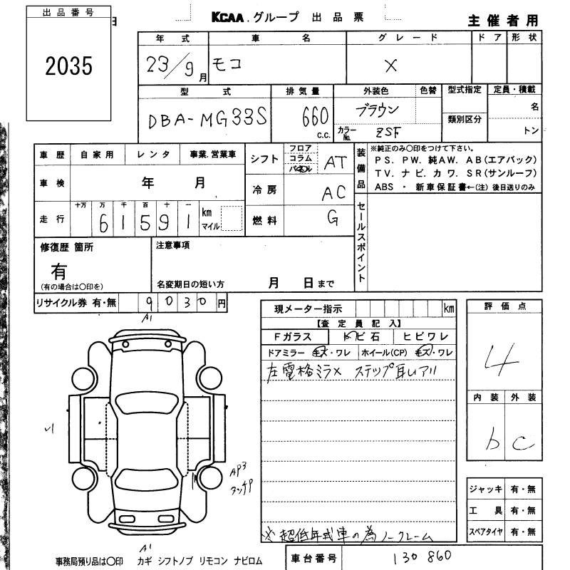 NISSAN MOCO