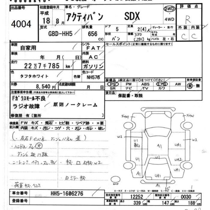 HONDA ACTY
