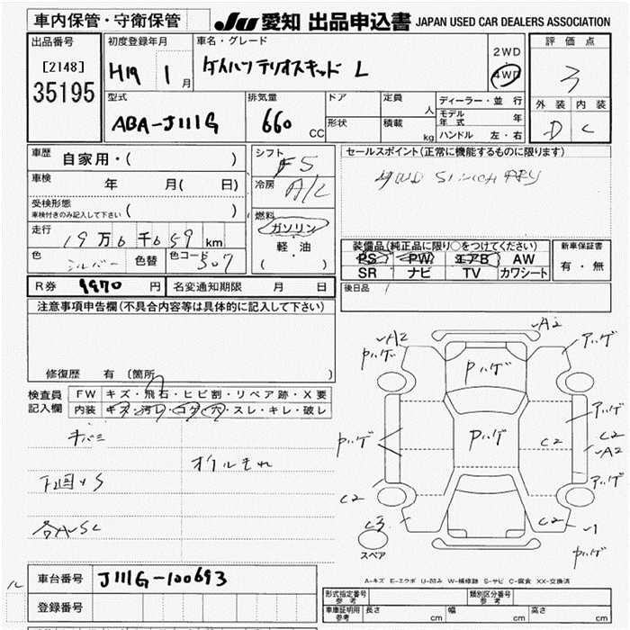 DAIHATSU TERIOS KID