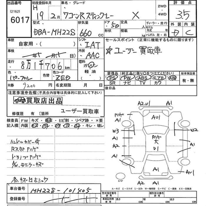 SUZUKI WAGON R