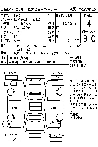 DAIHATSU WAKE
