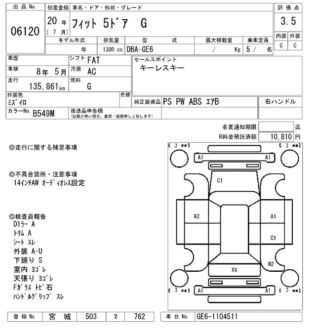 HONDA FIT