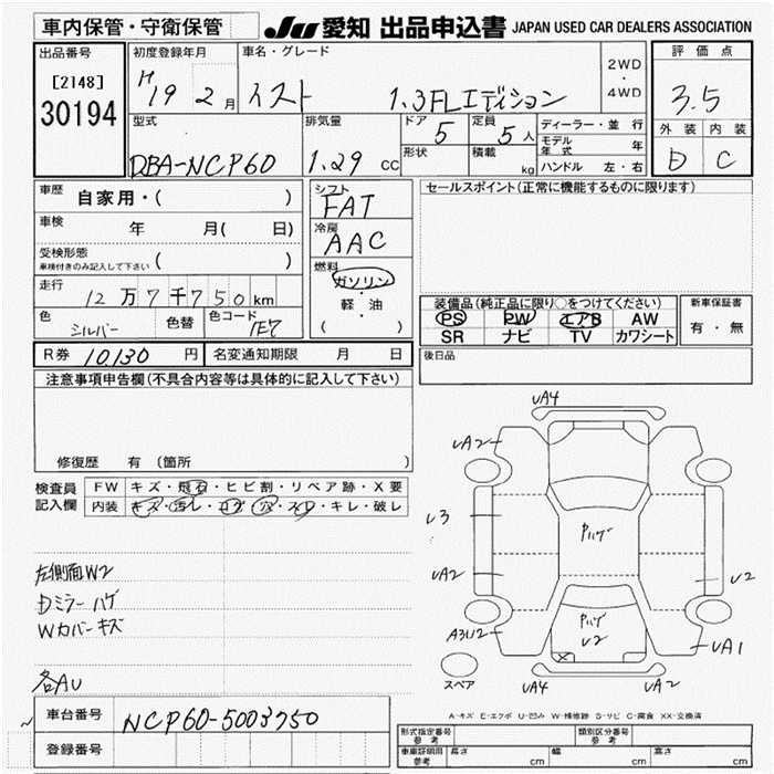 TOYOTA IST