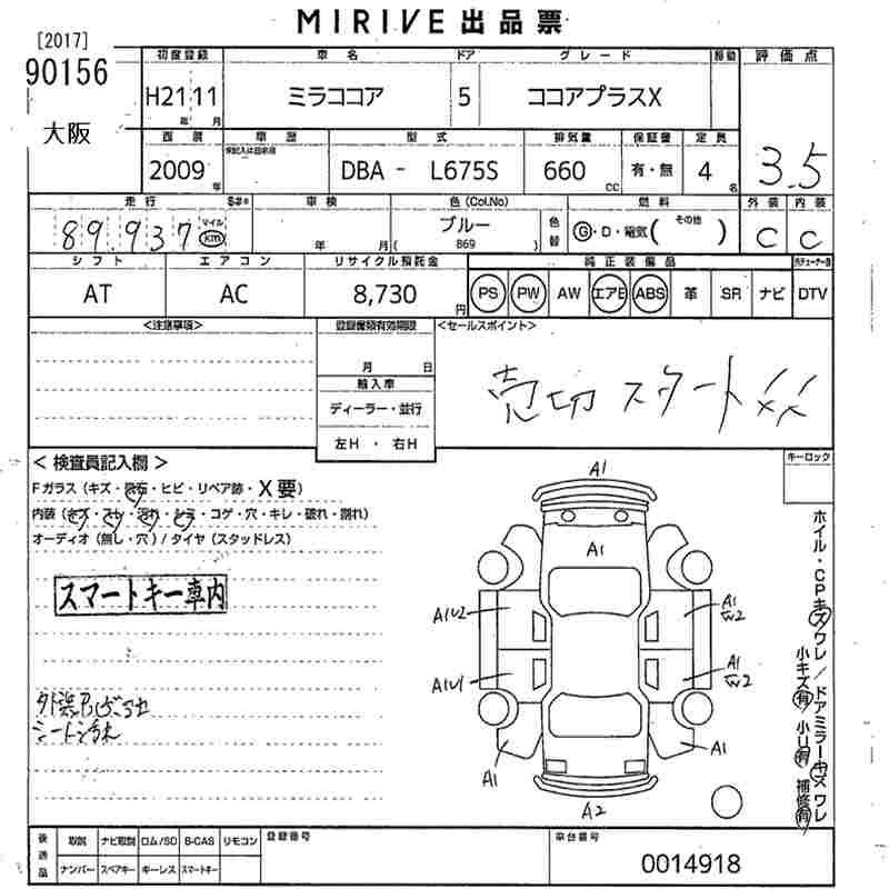 DAIHATSU MIRA COCOA