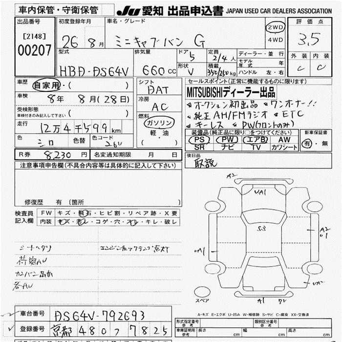 MITSUBISHI MINICAB
