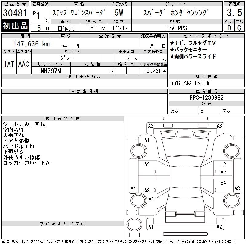 HONDA STEPWGN