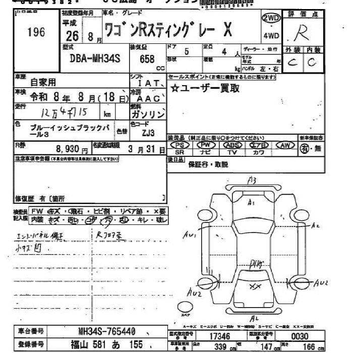 SUZUKI WAGON R