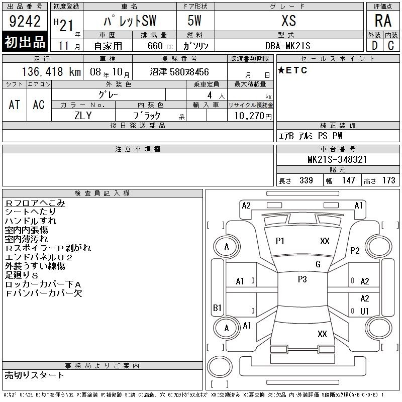 SUZUKI PALETTE
