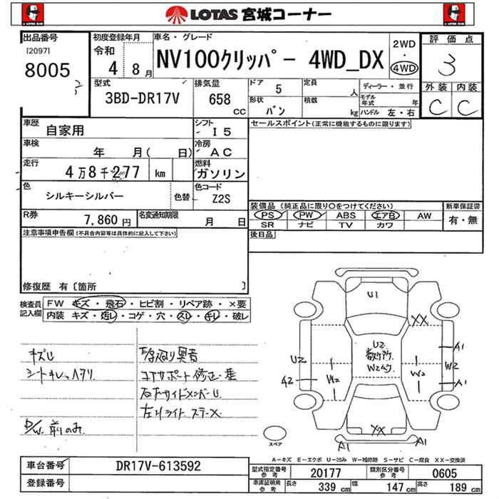 NISSAN NV100 CLIPPER