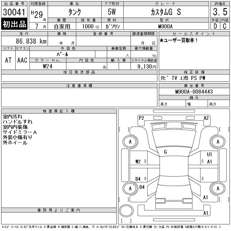 TOYOTA TANK