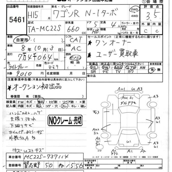 SUZUKI WAGON R