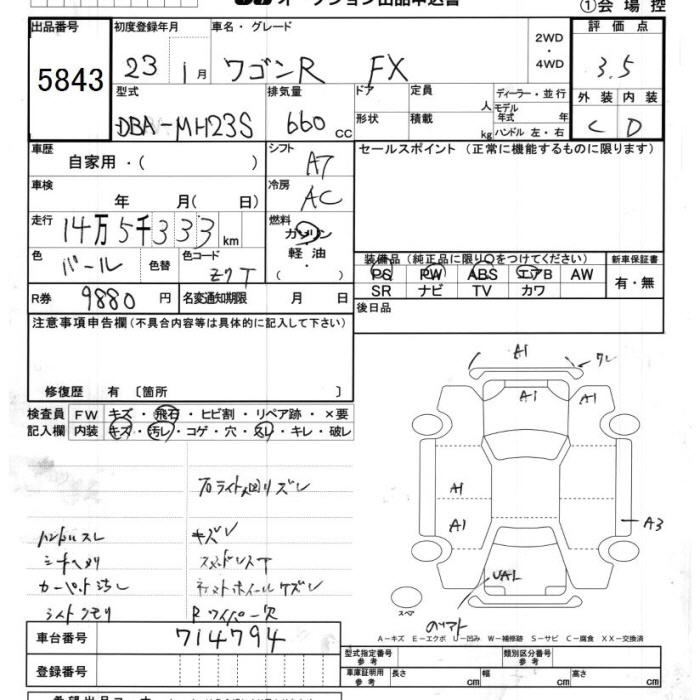SUZUKI WAGON R