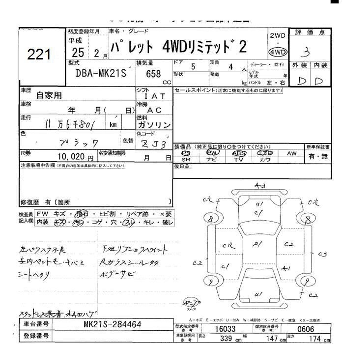 SUZUKI PALETTE