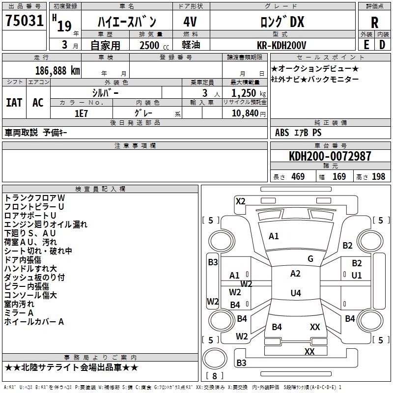 TOYOTA REGIUS ACE
