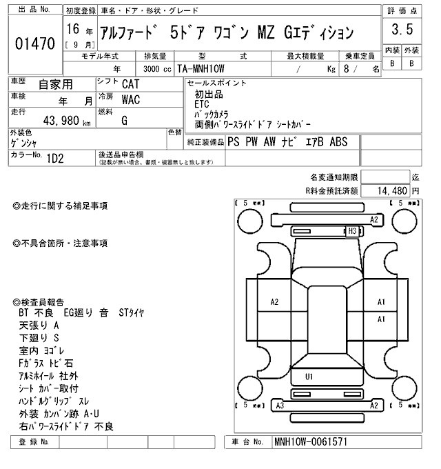 TOYOTA ALPHARD
