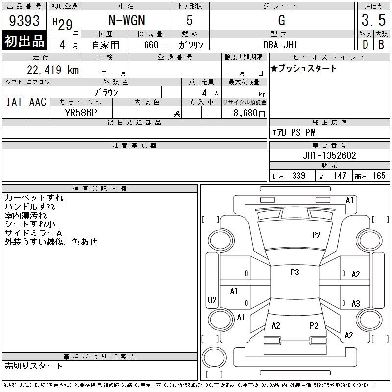 HONDA N-WGN