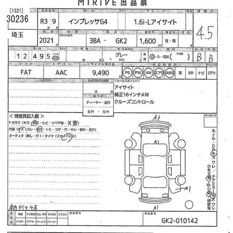 SUBARU IMPREZA