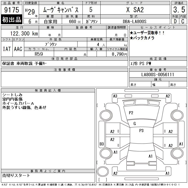 DAIHATSU MOVE CANBUS