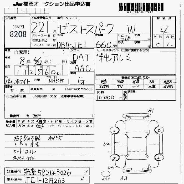 HONDA ZEST