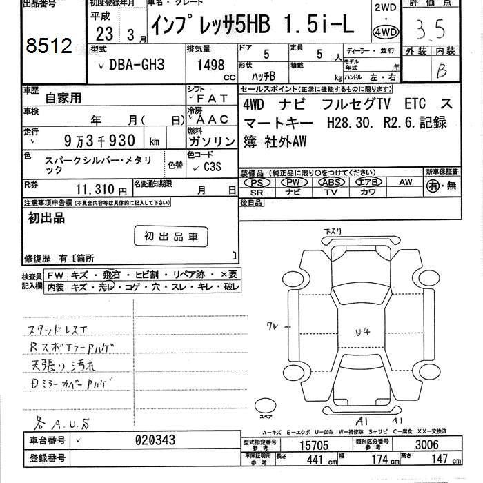 SUBARU IMPREZA