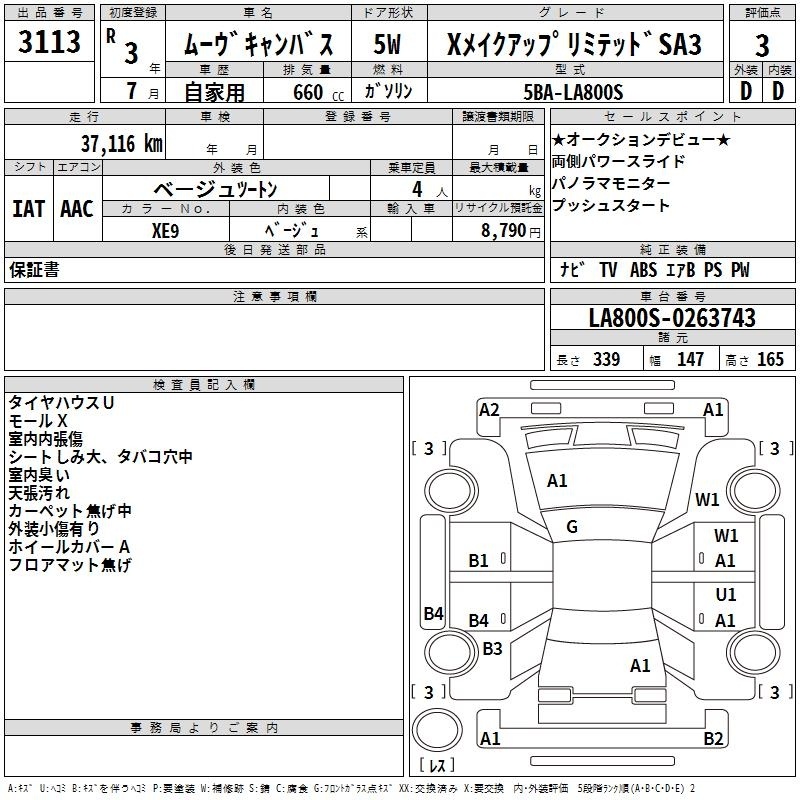 DAIHATSU MOVE CANBUS