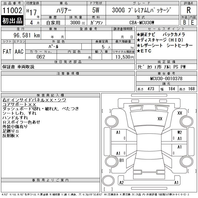 TOYOTA HARRIER