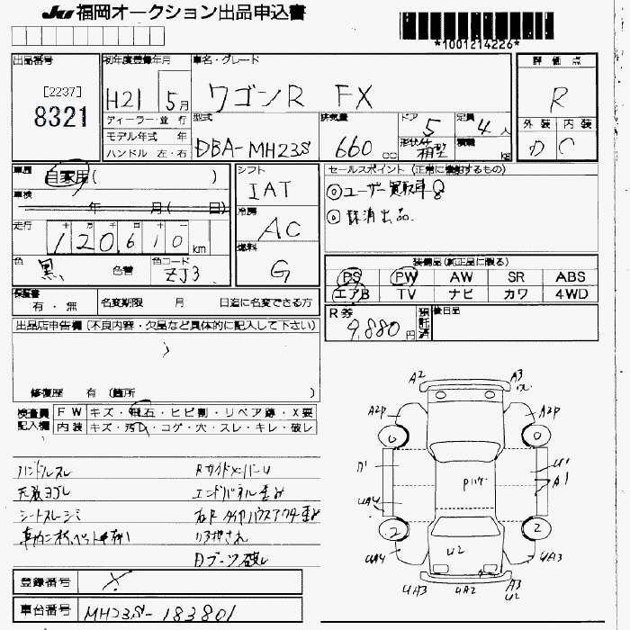 SUZUKI WAGON R