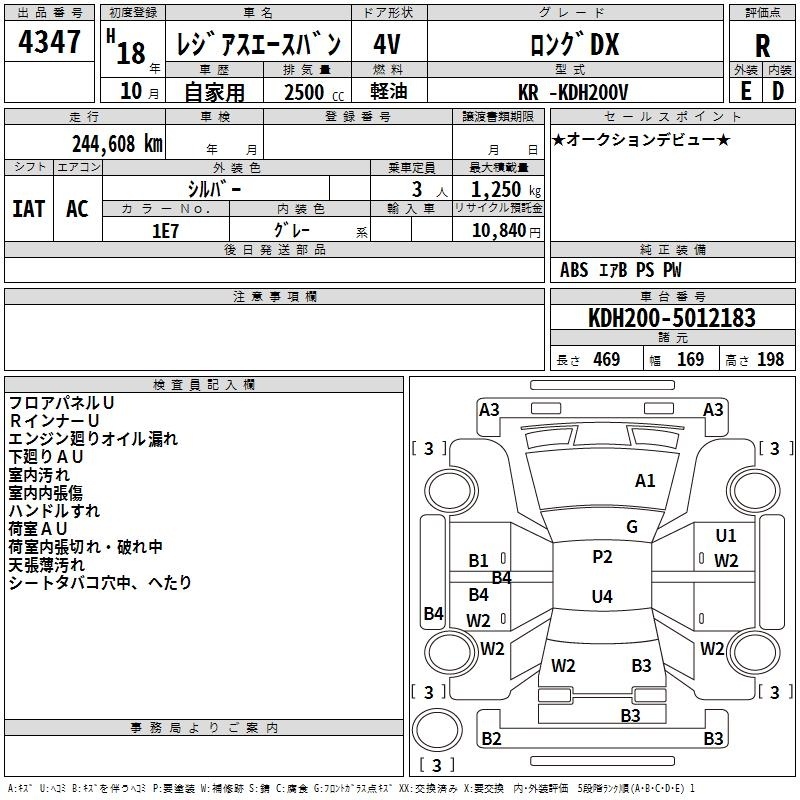 TOYOTA REGIUS ACE