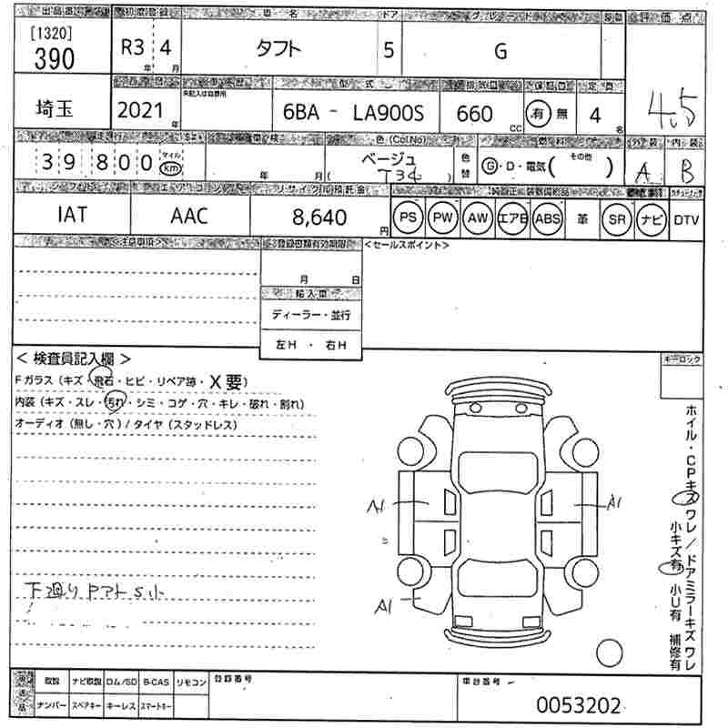 DAIHATSU TAFT