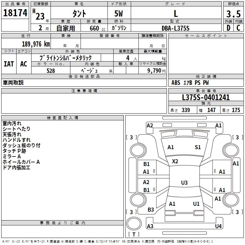 DAIHATSU TANTO