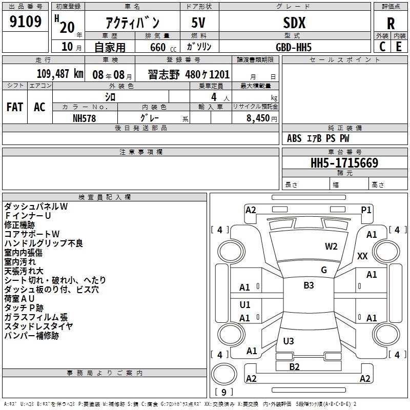 HONDA ACTY
